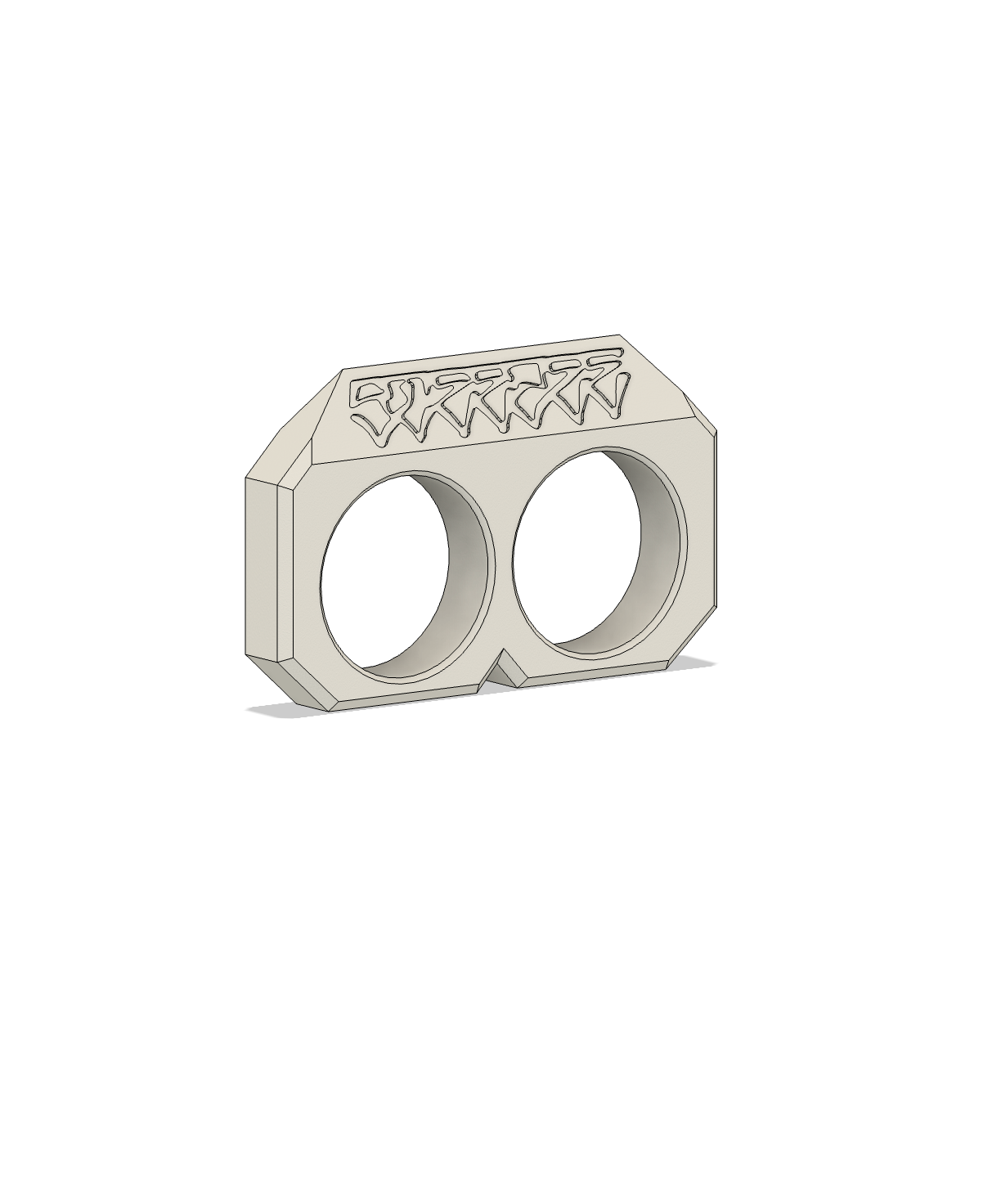 Two-Finger Squeegee - Clear