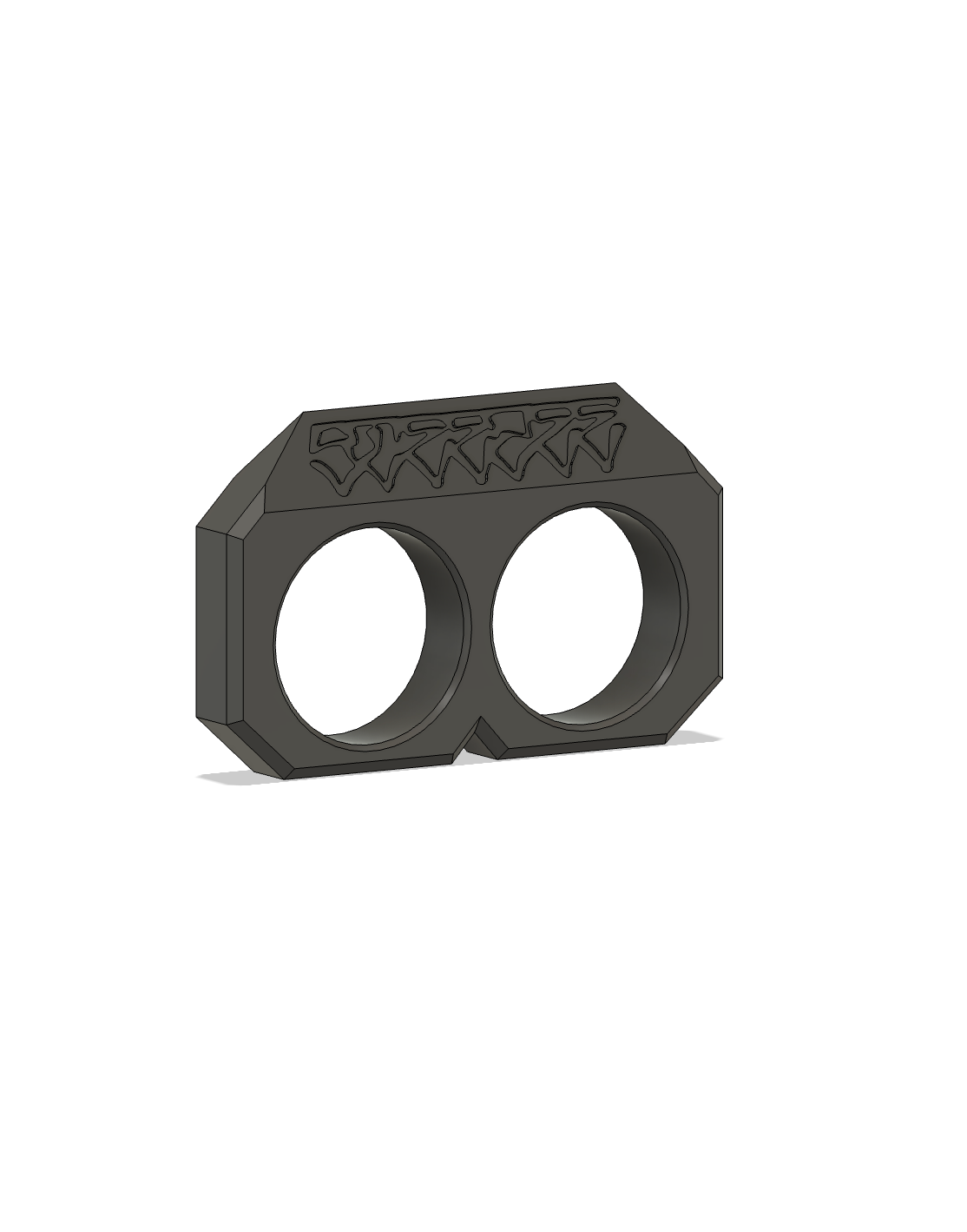 Two-Finger Squeegee - Black